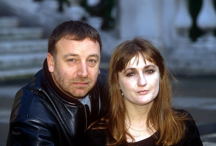 Peter and Caroline in 1995 