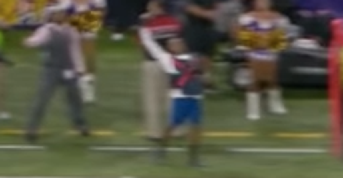 Watch A Ball Boy Make The Sickest Catch Of The NFL Season HuffPost Sports