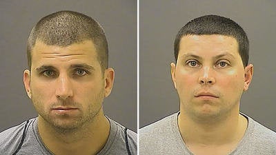 Scott Smith and Andrew Nappi face first- and second-degree assault charges for a stadium fight that left Joseph Bauer with a