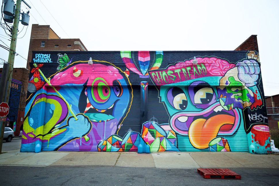 Dozens Of Artists Filled A Detroit Neighborhood With Larger-than-life 