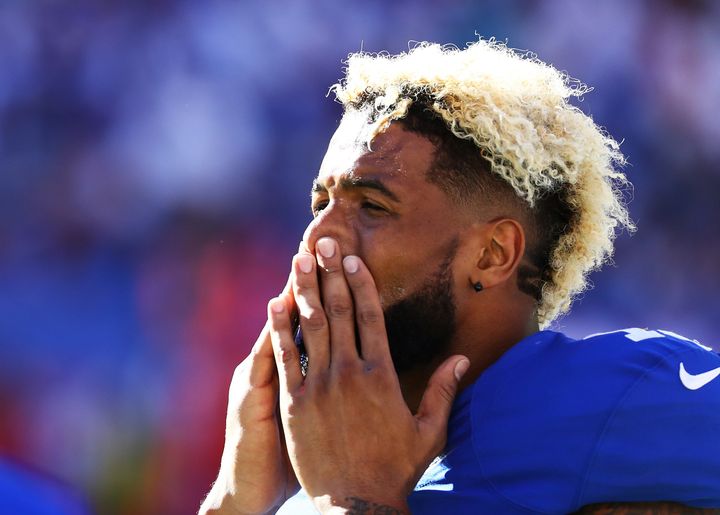 The 23-year-old Odell Beckham Jr. has become a massive distraction on the field for the Giants.