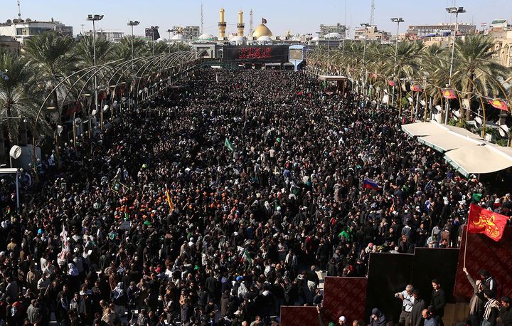 More than 20 million people visit the shrine of Hussain, every year, forty days after the day of his martyrdom, in what is traditionally seen as the end of the mourning period in Islamic culture.