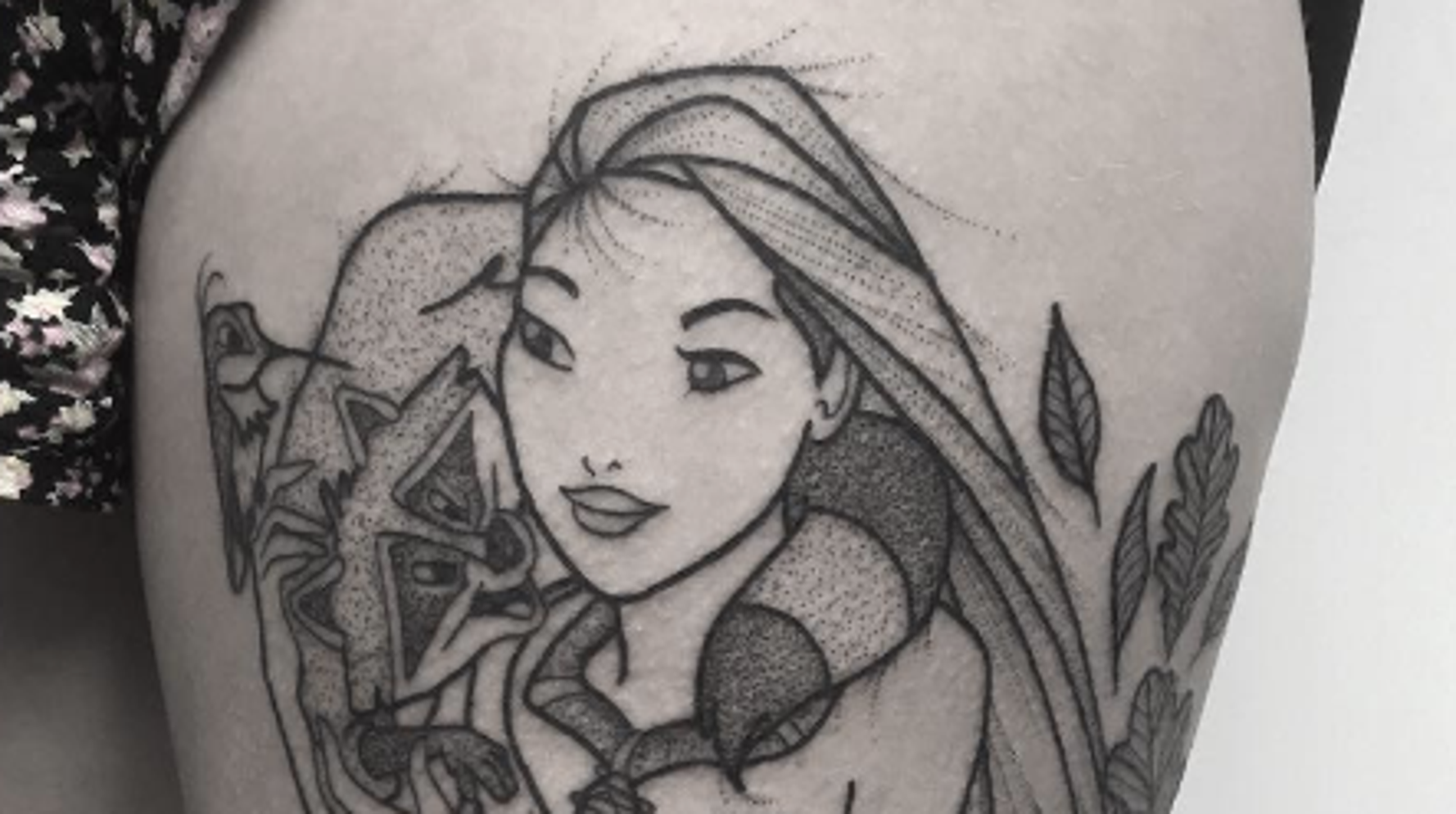 Tattoo Artist S Disney Inspired Ink Is Right Out Of A Storybook Huffpost Null Tattoo Artist S Disney Inspired Ink Is Right Out Of A Storybook Huffpost Null