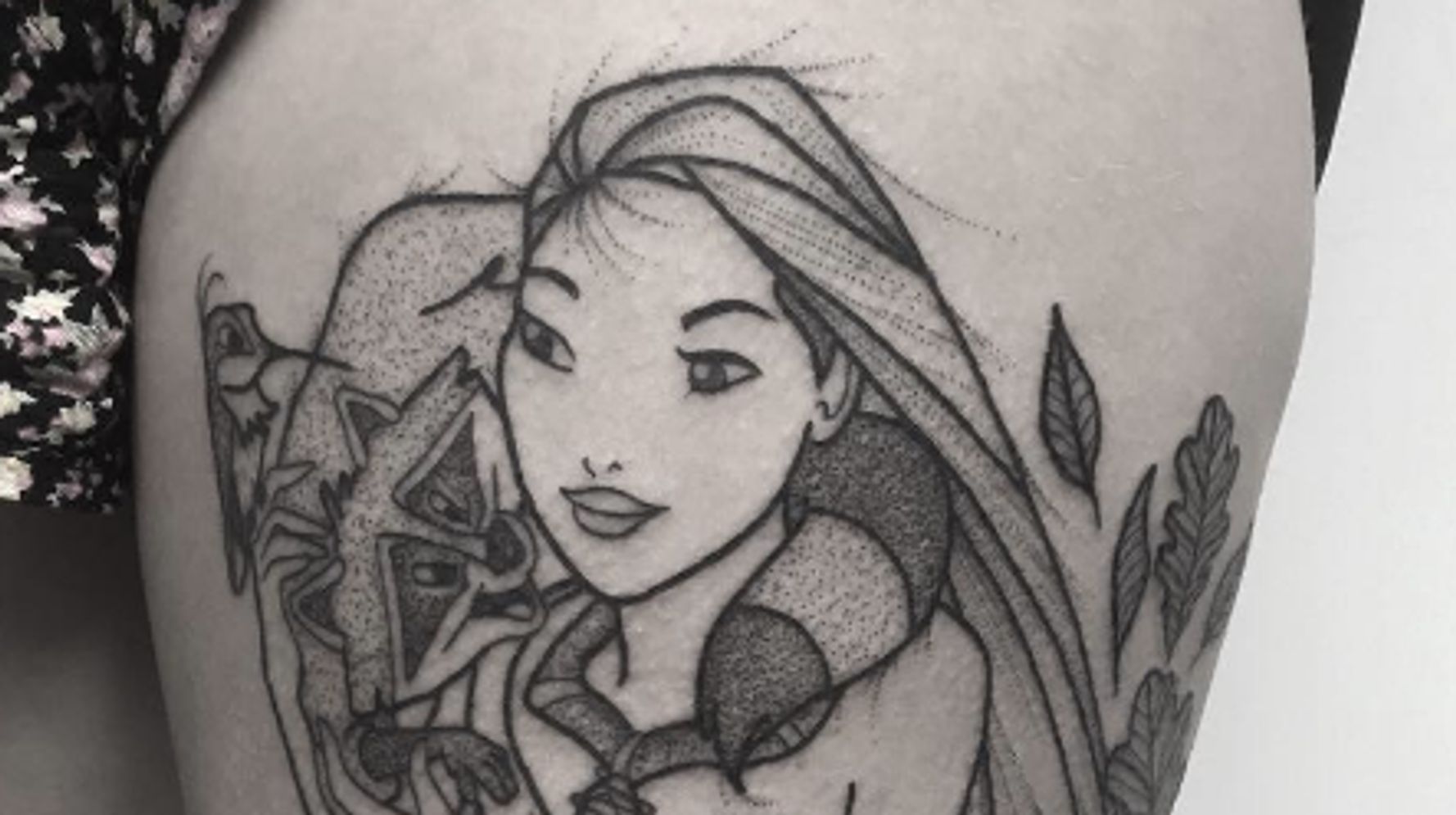 Tattoo Artist S Disney Inspired Ink Is Right Out Of A Storybook Huffpost