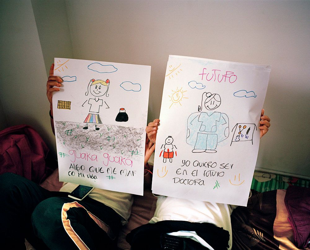Taller de Vida and MADRE support children who have never known a life without war. Through creative workshops, these children learn how to express their fears and hopes in healthy ways.