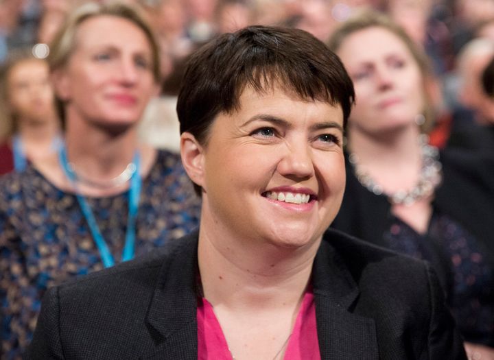 Ruth Davidson said she wanted a piece of the Strictly action
