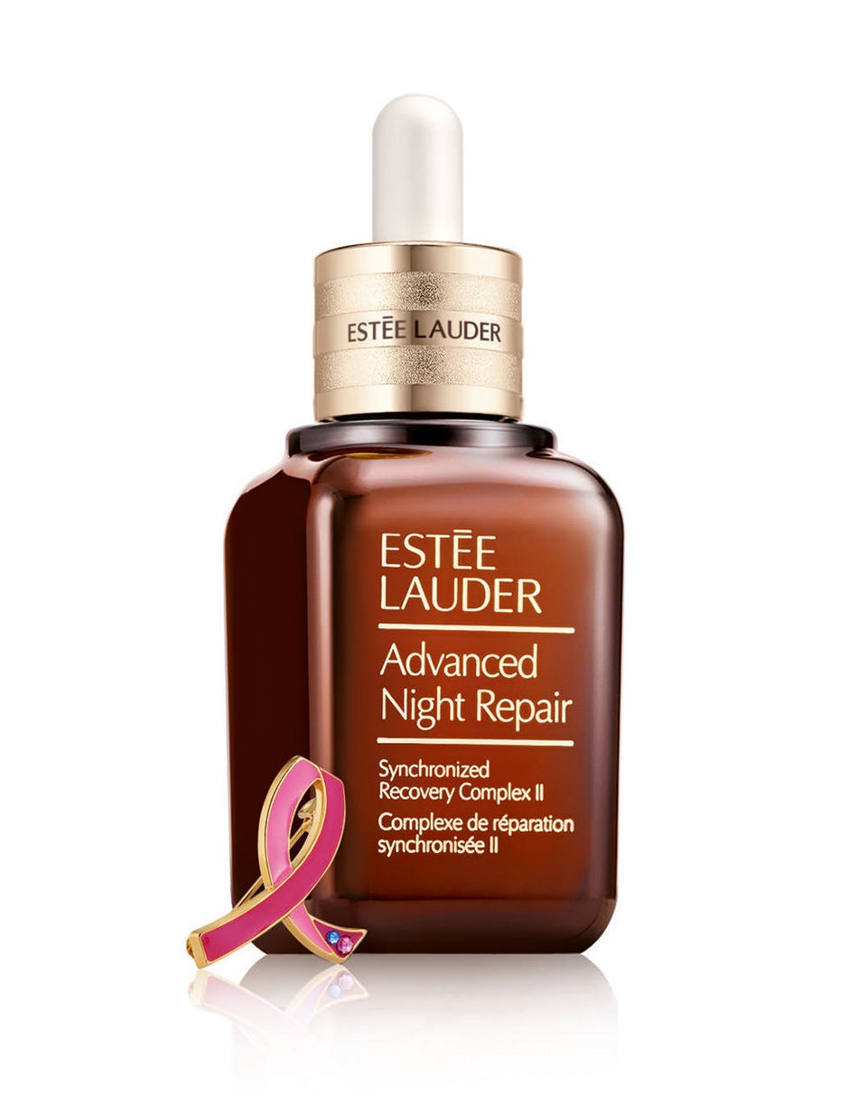 Estée Lauder Advanced Night Repair Synchronized Recovery Complex II With Pink Ribbon Pin