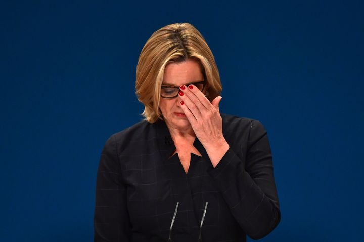 <strong>Amber Rudd was branded a 'jackboot overlord' for suggesting companies should be forced to reveal how many foreign-born workers they employ</strong>