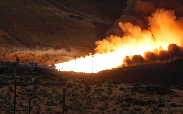 Testing of the SLS's rocket systems has already begun in earnest.