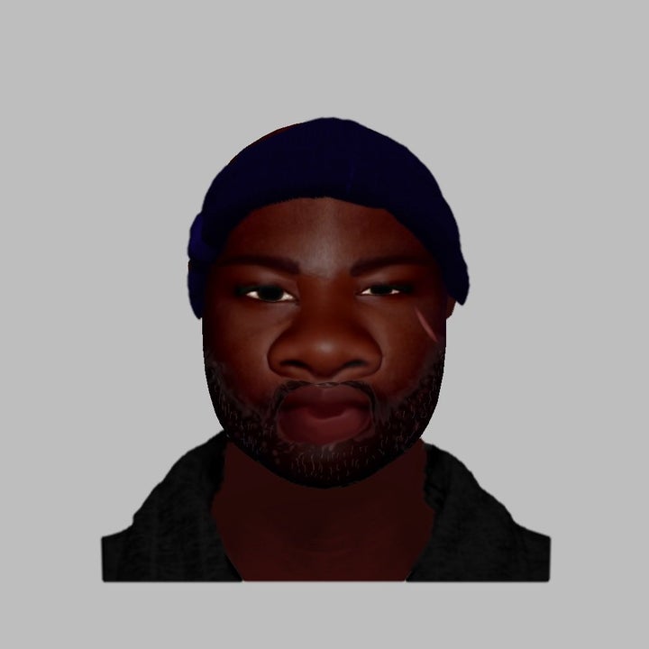 An e-fit of the suspect issued by police