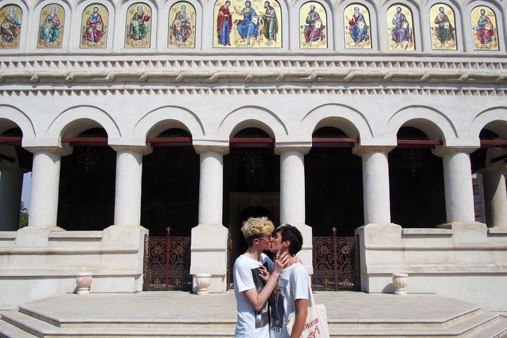 Romanian Metropolitan Church. We continued at the Romanian Metropolitan Church. The Orthodox Church in Romania supports the proposed constitutional change and remains one of the biggest opponents of the queer movement in the country. 