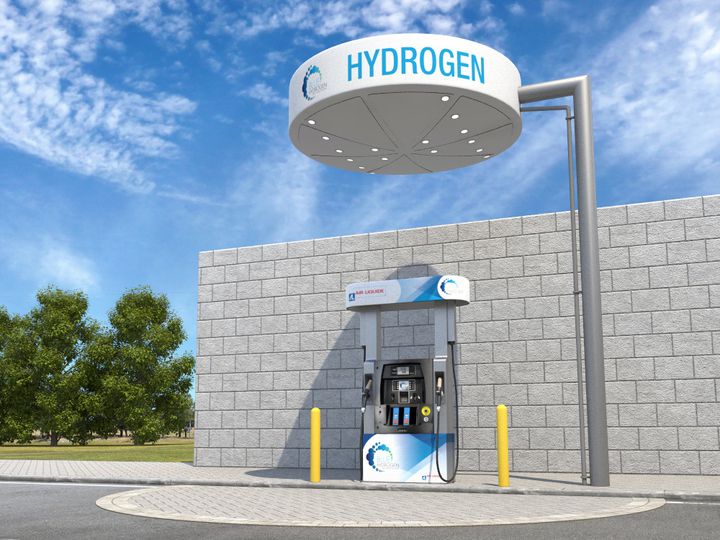 Concept design of Air Liquide H2 station