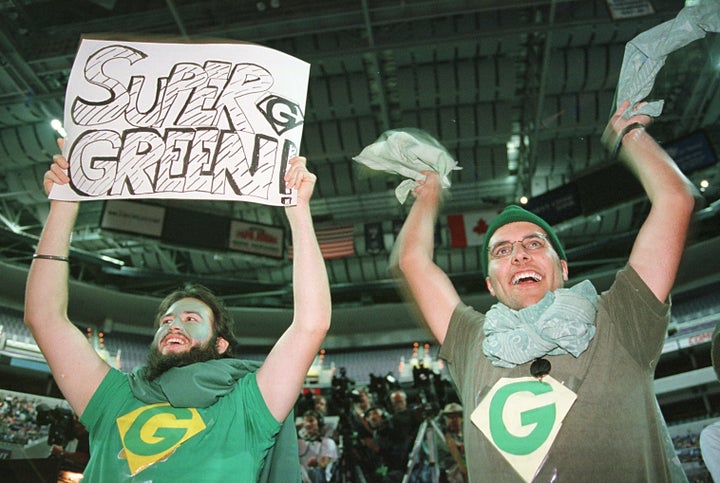 Ralph Nader attracted a hardcore group of liberal supporters who didn't like Al Gore.