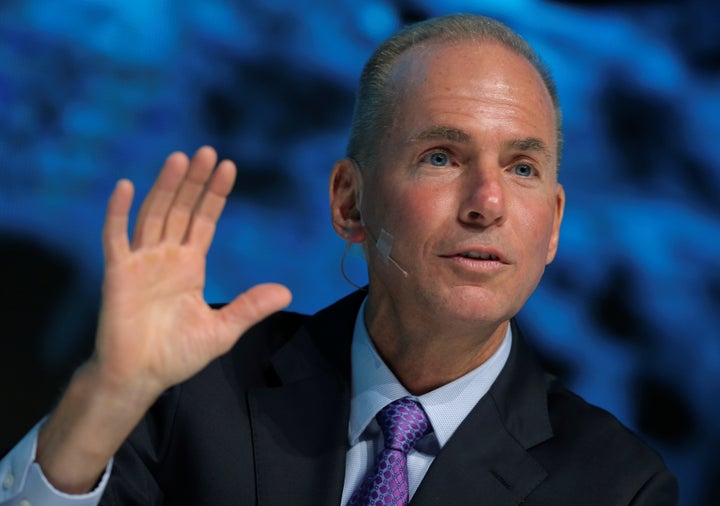 Boeing CEO Dennis Muilenburg announced his company will reach Mars before SpaceX does.