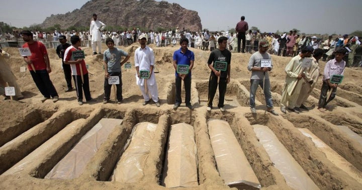 In twin attacks by the Taliban, 86 Ahmadi Muslims were gunned down in Lahore, Pakistan in May of 2010
