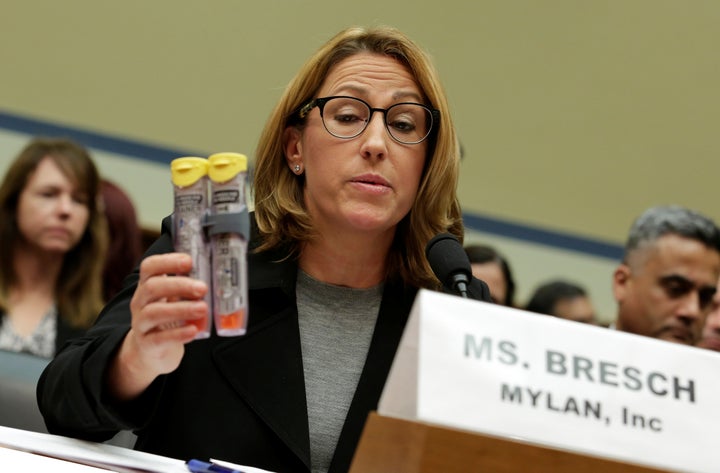 Mylan CEO Heather Bresch was blasted by lawmakers during a congressional hearing last month for raising the list price for a pair of EpiPens to more than $600 this year. It cost about $100 in 2007.