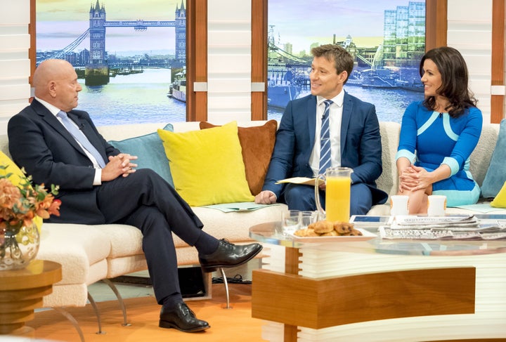<strong>Claude appeared on 'Good Morning Britain'</strong>