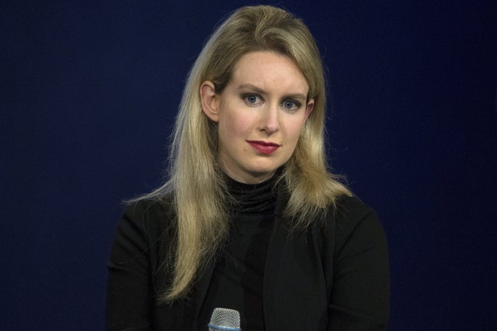 Elizabeth Holmes, CEO of Theranos, attends a panel discussion during the Clinton Global Initiative's annual meeting in New Yo