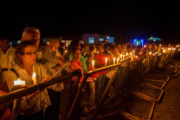 Author Julia Alvarez joins vigil on the Dominican-Haitian border