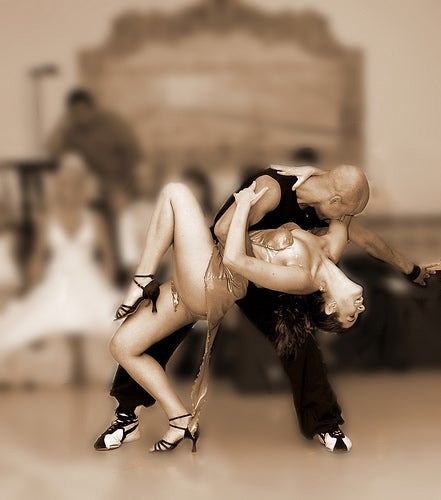 A well choreographed dance!