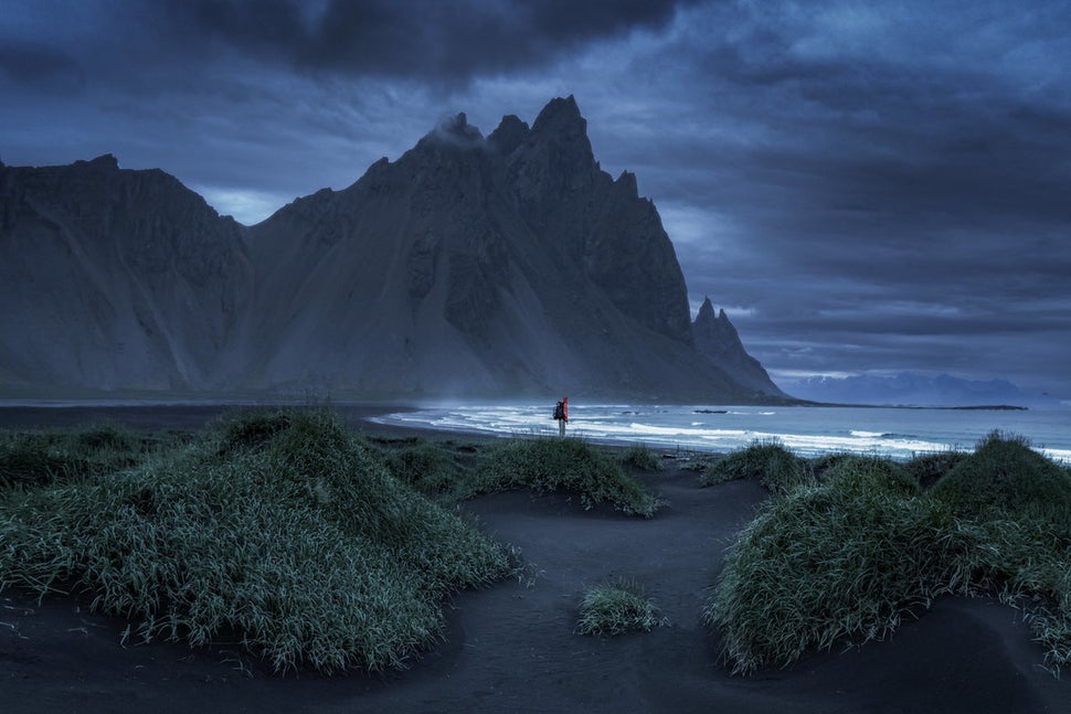 Andrew Studer in Iceland.