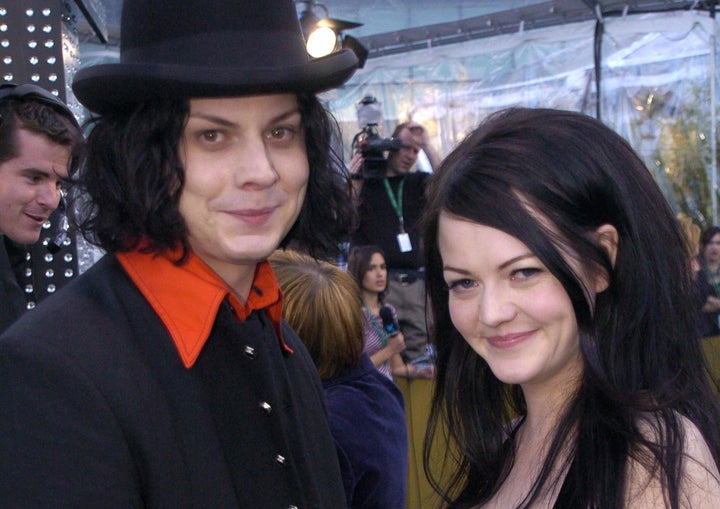 Jack White and Meg White, circa 2004. The White Stripes want you to wear anti-Trump shirts proudly.