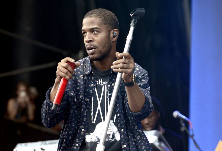 Kid Cudi performs during Lollapalooza at Grant Park on August 1, 2015 in Chicago, Illinois.