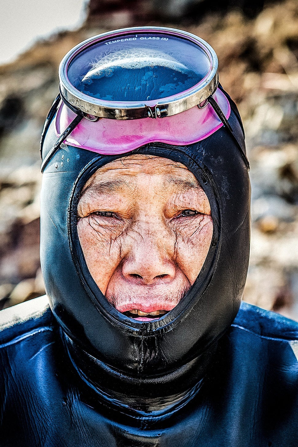 “These women divers are carrying on a Korean legacy and will be the last of their kind," photographer Mijoo Kim&nb