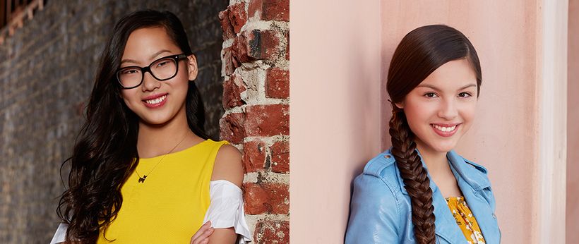 Meet Bizaardvark Stars Madison Hu And Olivia Rodrigo The Tv Leading