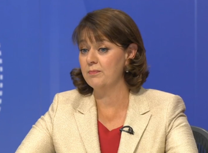 <strong>Leanne Wood was baffled by the man's claim her party was 'racist'</strong>