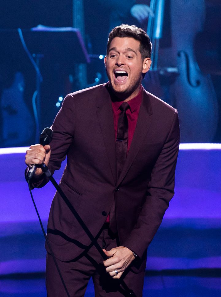 <strong>Michael Bublé will host next year's Brit Awards</strong>