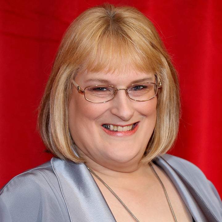 Annie Wallace at the British Soap Awards in May