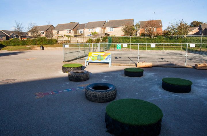 Hillfort Primary School playground.
