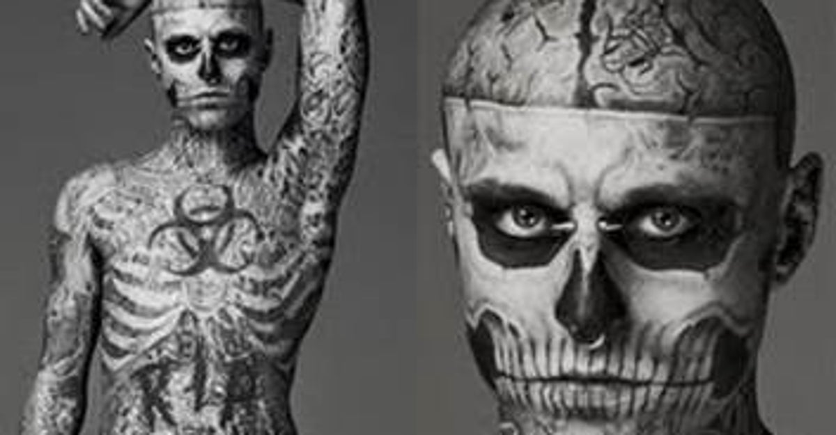 Wise Words Tattoo Artist And Model Zombie Boy Teams Up With Thorpe Park S Fright Night Huffpost Uk
