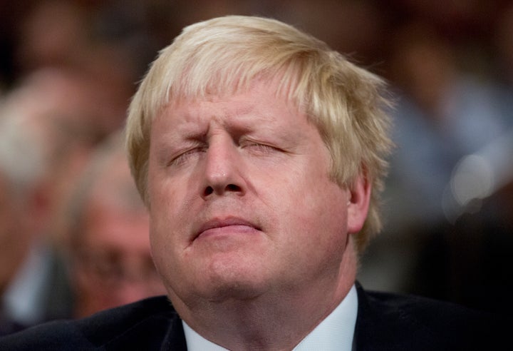 Boris Johnson's tweet was swiftly deleted