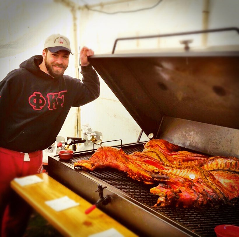 Whole Hog Smoking Goodness