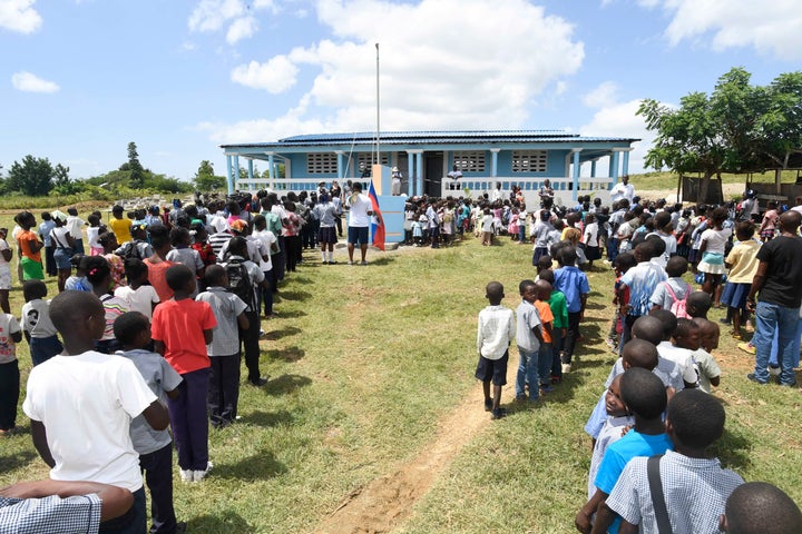 The Cliff Avril Family Foundation's new school will help upwards of 500 children in Haiti.