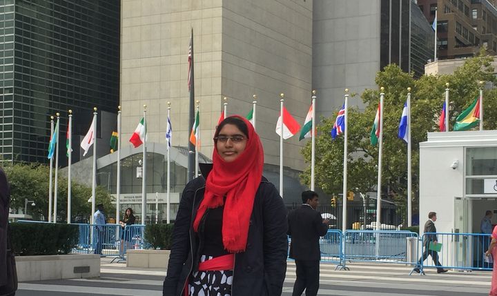 Taha at the United Nations Headquarters in New York