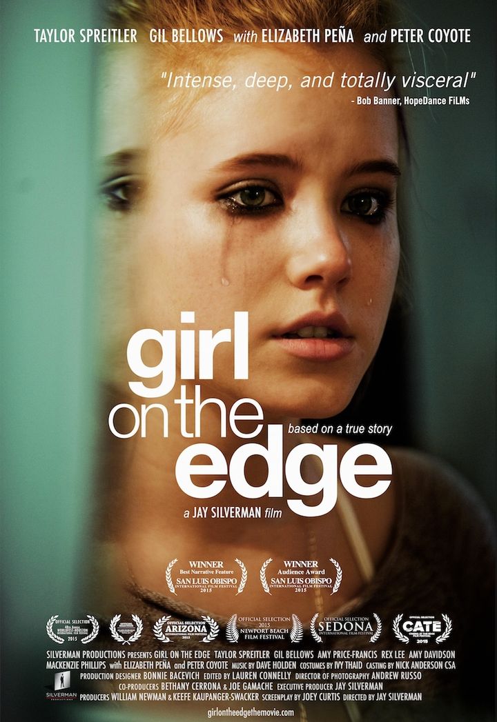 Girl on the Edge is the award-winning powerful true story of a troubled teenager who falls victim to an online predator. Unable to cope with the trauma, Hannah becomes self destructive, and her parents make the heartbreaking decision to send her away to an alternative healing center in the wilderness. With it's unconventional approach to therapy, and with the help of an eclectic staff and horse named Betsy, Hannah begins to learn that the path to recovery is sometimes the one less traveled.