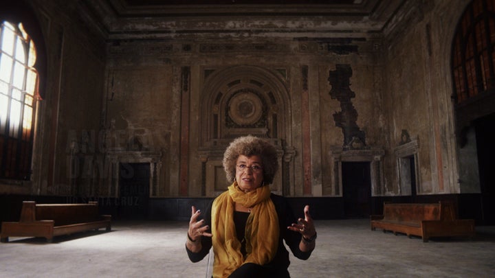 Activist Angela Davis talks to DuVernay about the issue of mass incarceration in "13th."