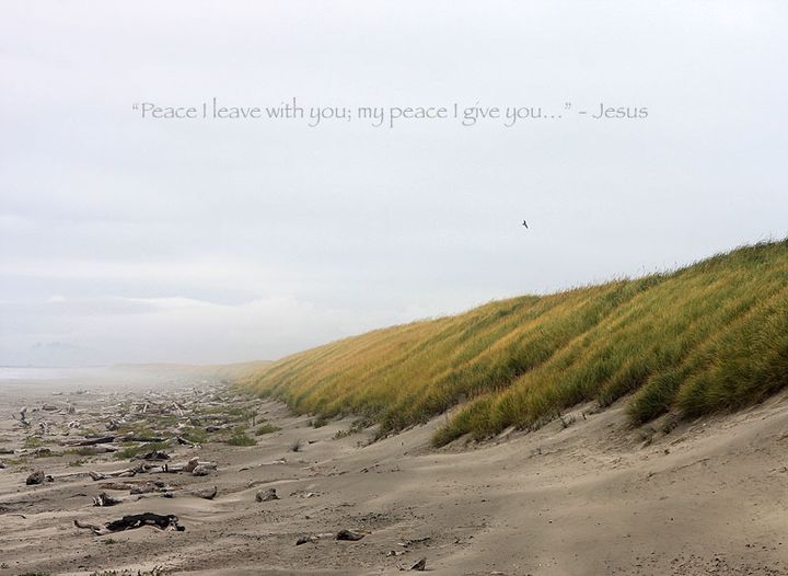 "Peace I leave with you"