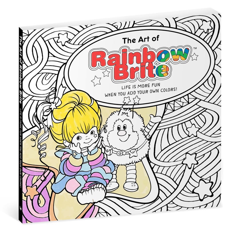 "The Art of Rainbow Brite" adult coloring book