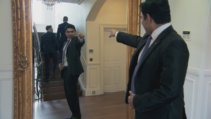 Karthik in the first episode of 'The Apprentice'