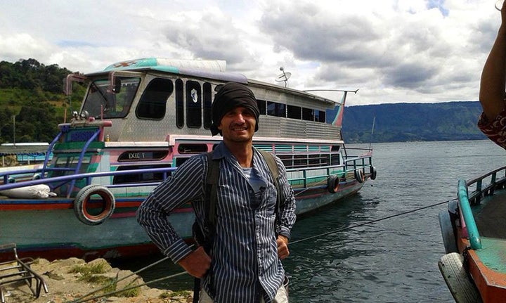 About to board and set off for new shores. Danau Toba, Sumatera.