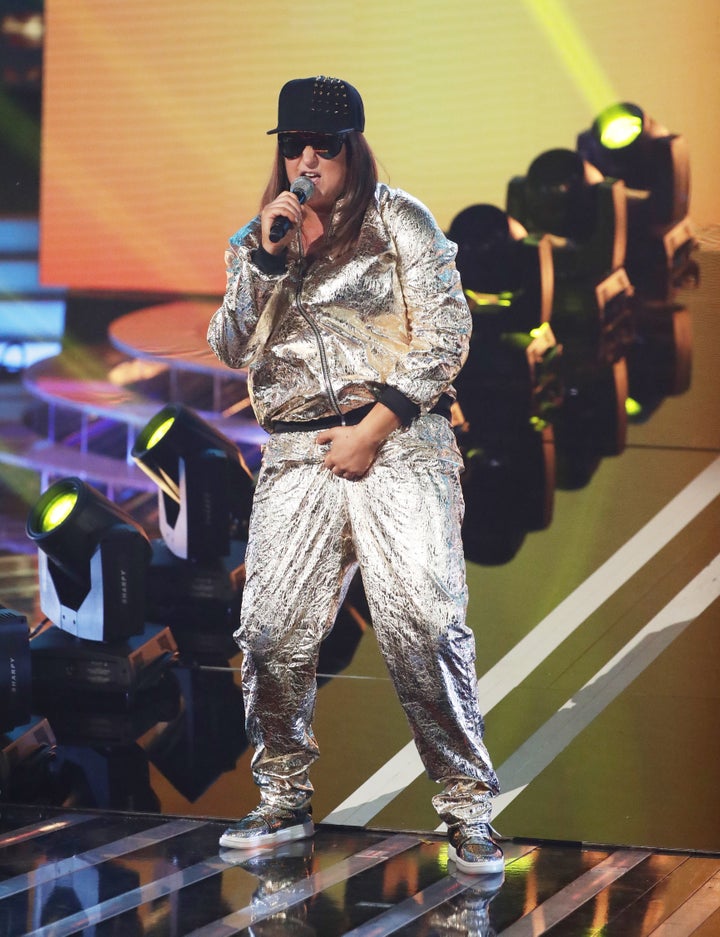 Honey G during Saturday's show