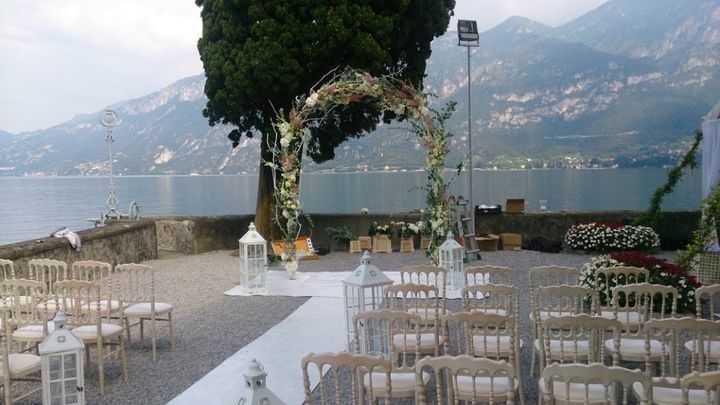 Wedding preparations, Cernobbio - Lake Como, Italy