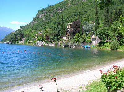 Lierna Beach - Lake Como, Italy