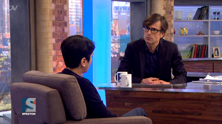 <strong>Peston asked her if she could be called hypocritical</strong>