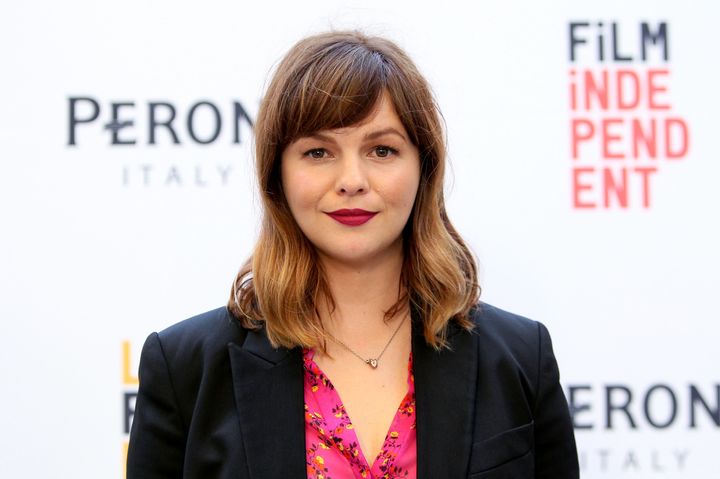 Amber Tamblyn shared a story of a previous abusive relationship following Trump's sexist comments.