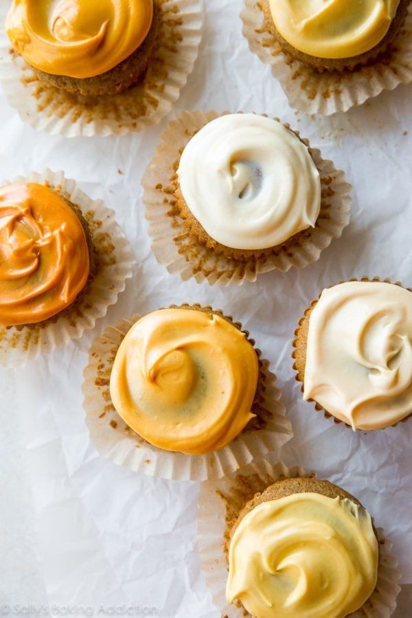 Ombre Spice Cupcakes